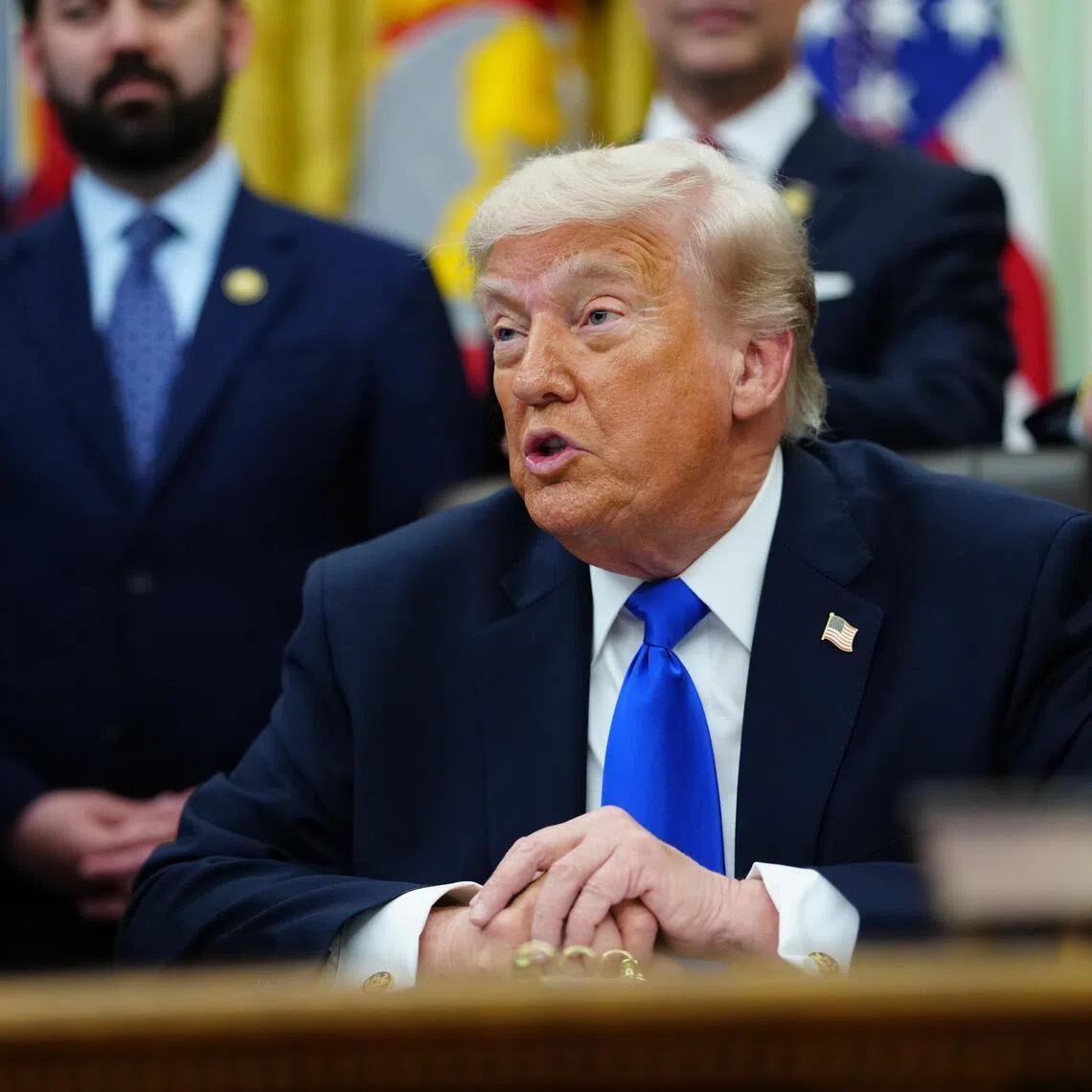 US President Donald Trump threatened "bombing the hell" out of Iran if a peace deal is not forthcoming.