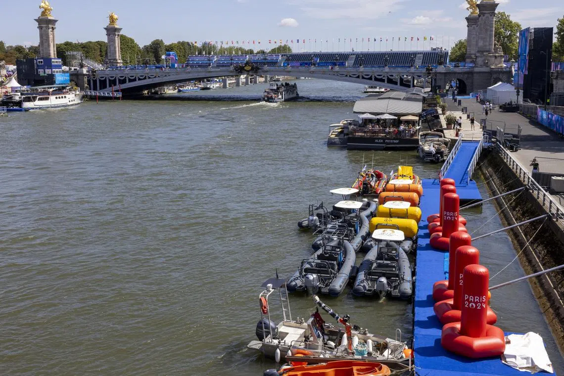 A swimmable Seine is a key legacy Games organisers aim to leave behind for Paris residents.