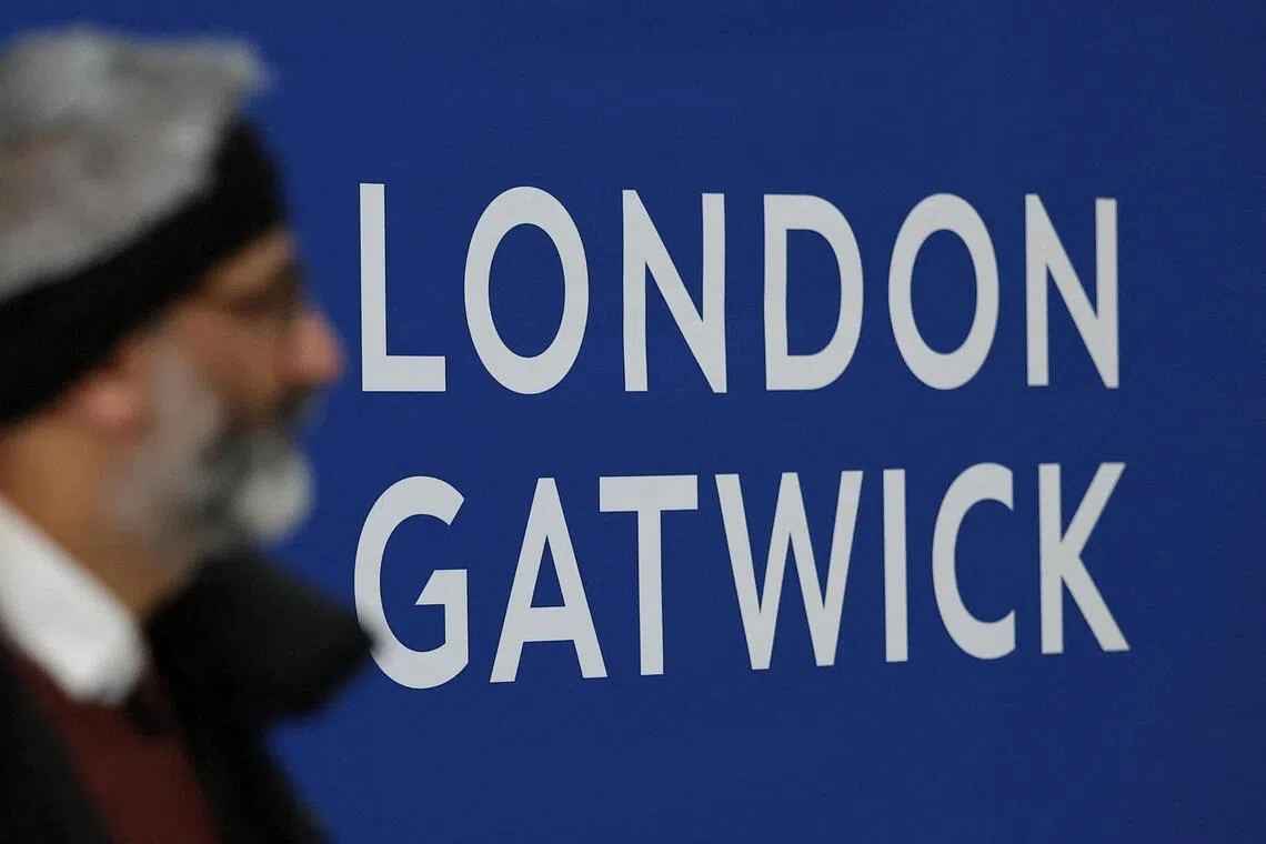 Gatwick Airport is Britain's second-largest airport after Heathrow. 