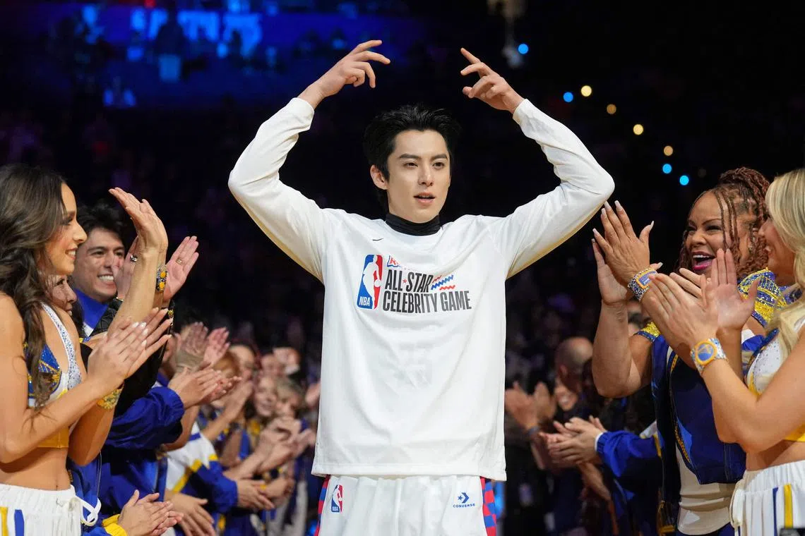 Actor-singer Dylan Wang is one of the Chinese celebrities who will be in Singapore for the  Yuewen Global IP Awards.