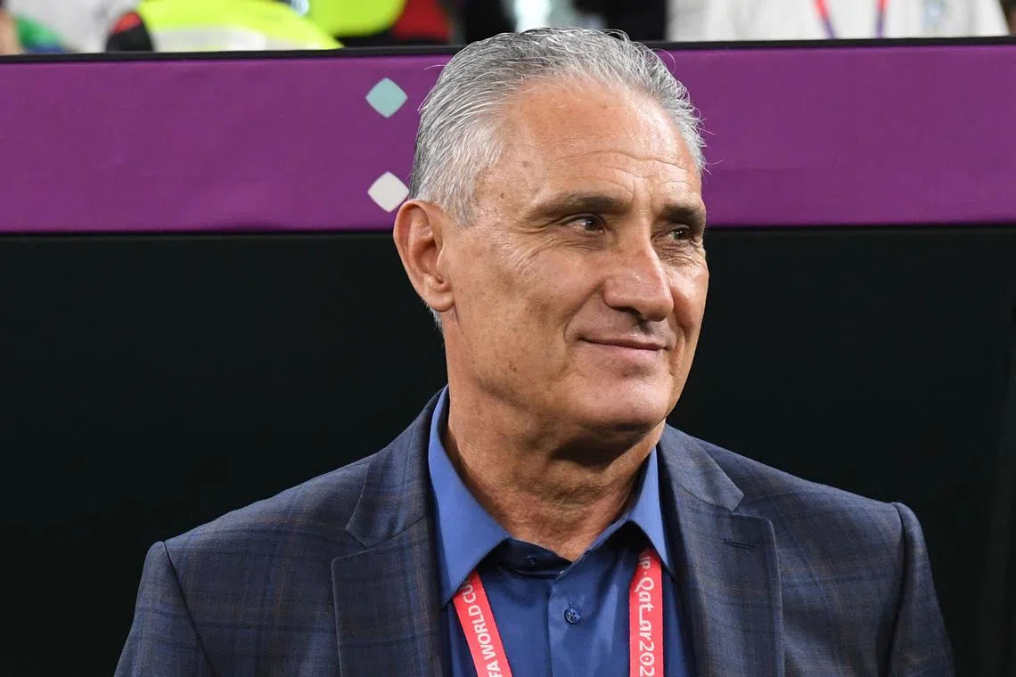 Tite, coach of Brazil, said his decision to step down had been made months ago. 