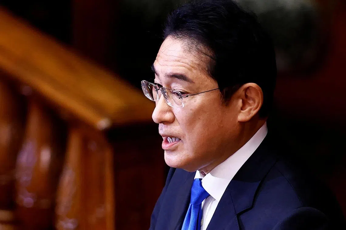 Mr Kishida and his ruling LDP will face a stern test in unified local elections and by-elections for the Lower House in April.