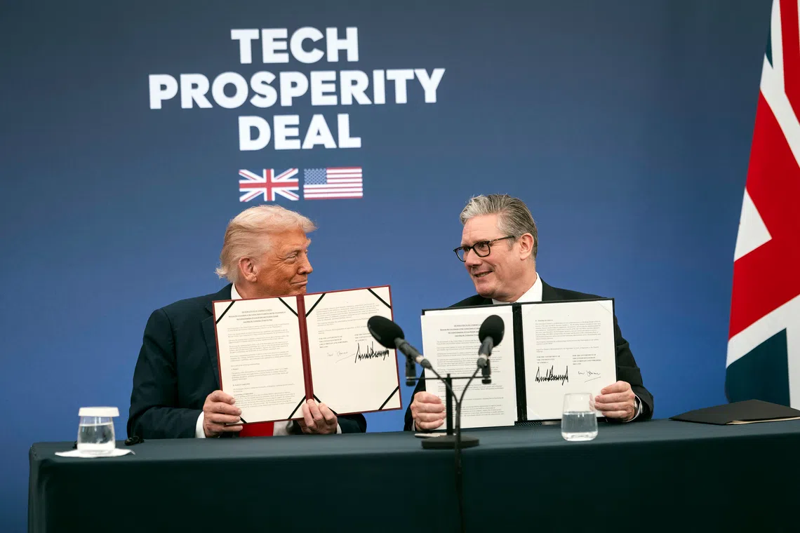 The deal was signed during US President Donald Trump’s state visit to the UK in September.