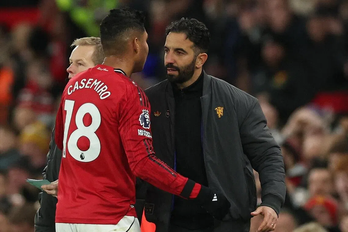 Manchester United manager Ruben Amorim marks his first anniversary with the club in November.