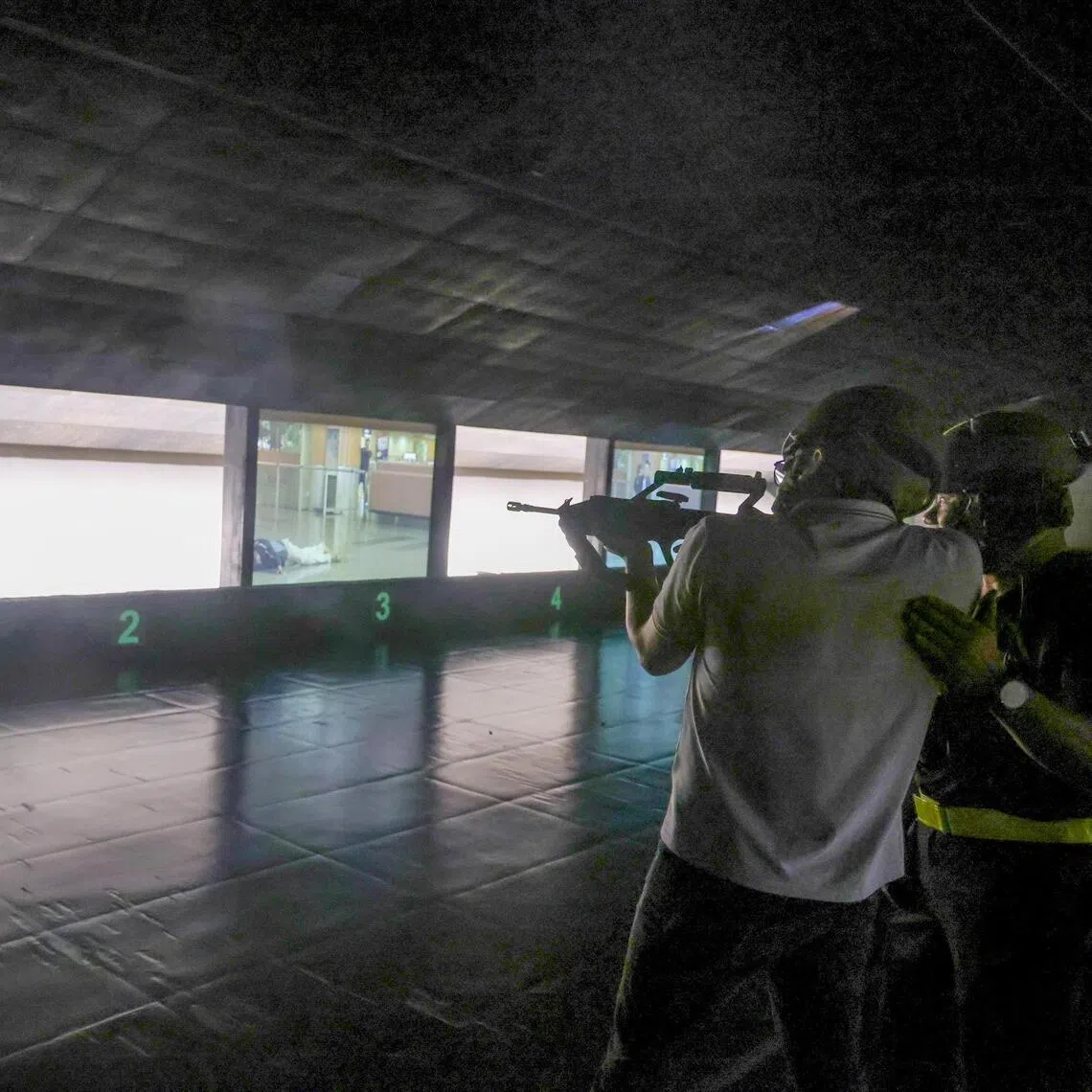 Located in Bedok camp, the new Multi-Mission Range Complex (MMRC 2) allows soldiers to train more realistically in various scenarios.