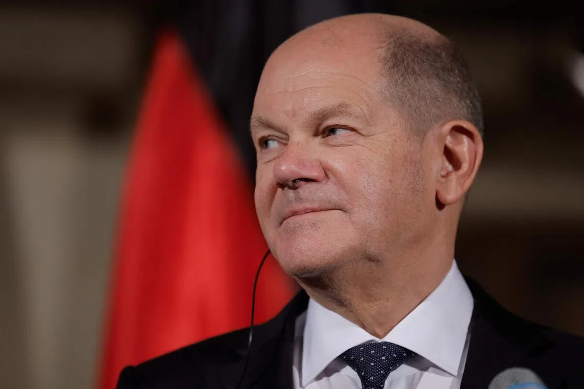German Chancellor Olaf Scholz wants Germany to play a role as a main provider of security in Europe, but that leadership is still missing, say experts.