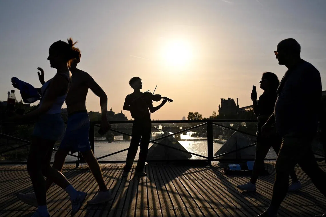 Record-breaking heatwave in Europe this week has forced the closure of thousands of schools.
