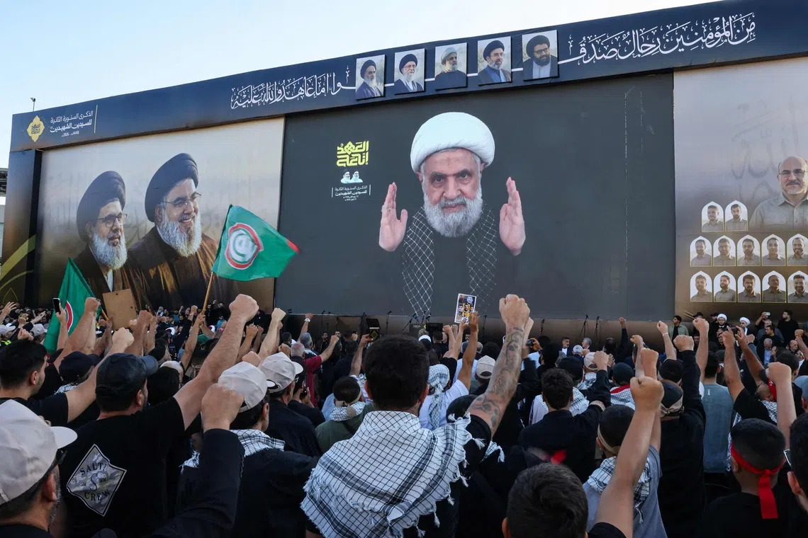 Hezbollah chief says Israel unable to ‘break’ the resistance on anniversary of Nasrallah’s killing