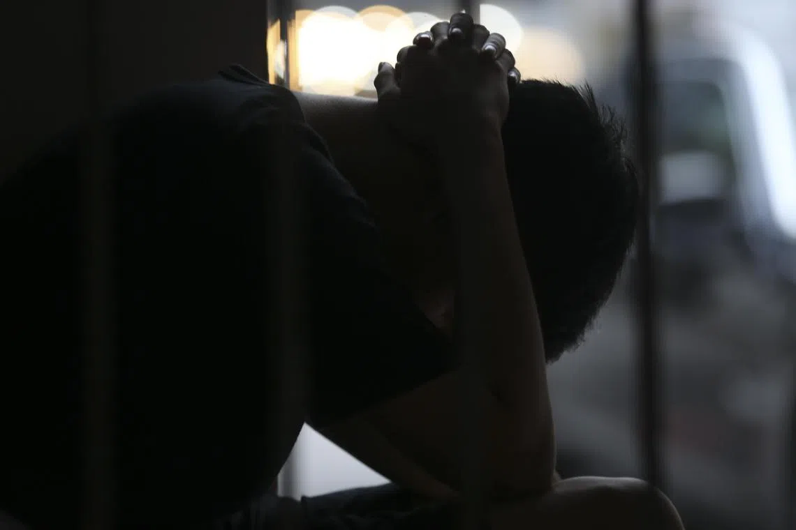 Generic pix for mental health, exasperation, burn out, stress, depression.