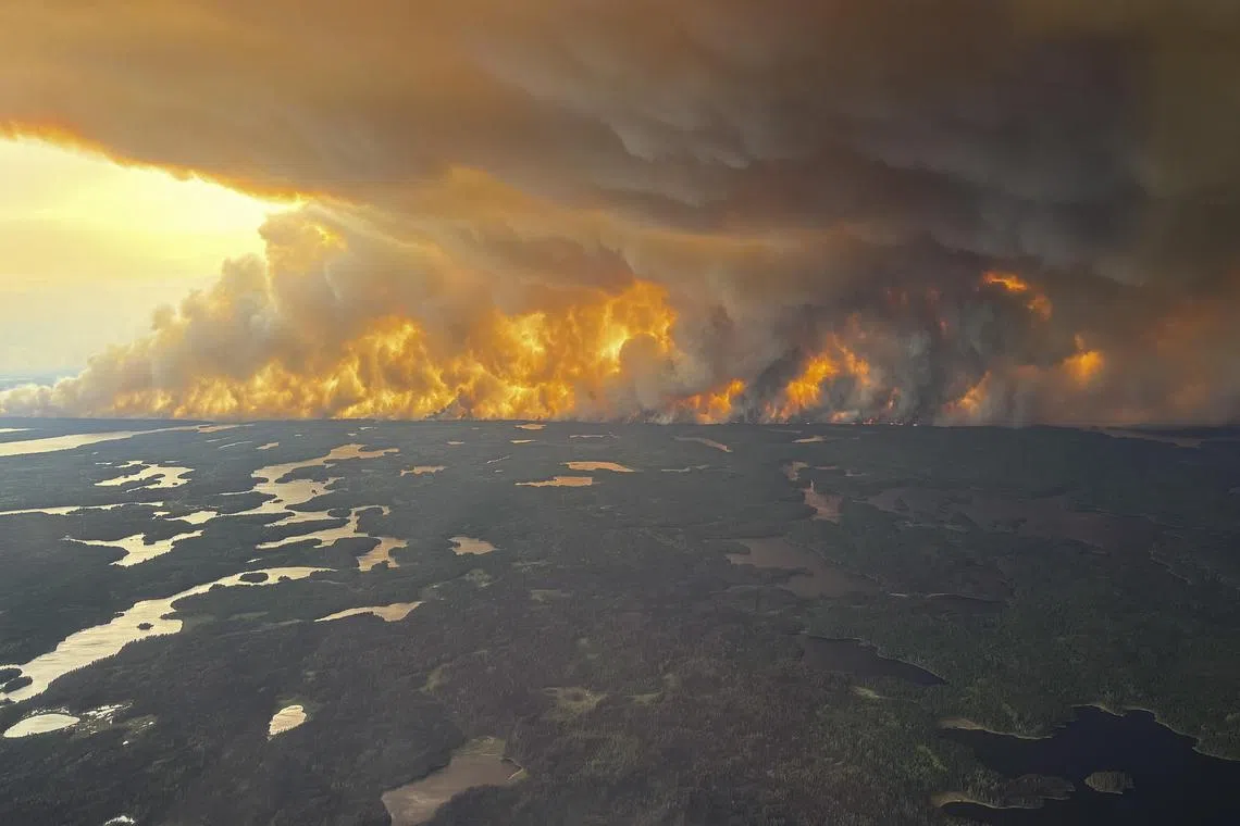 Manitoba Premier Wab Kinew has said the province was experiencing its worst start to a wildfire season in years.