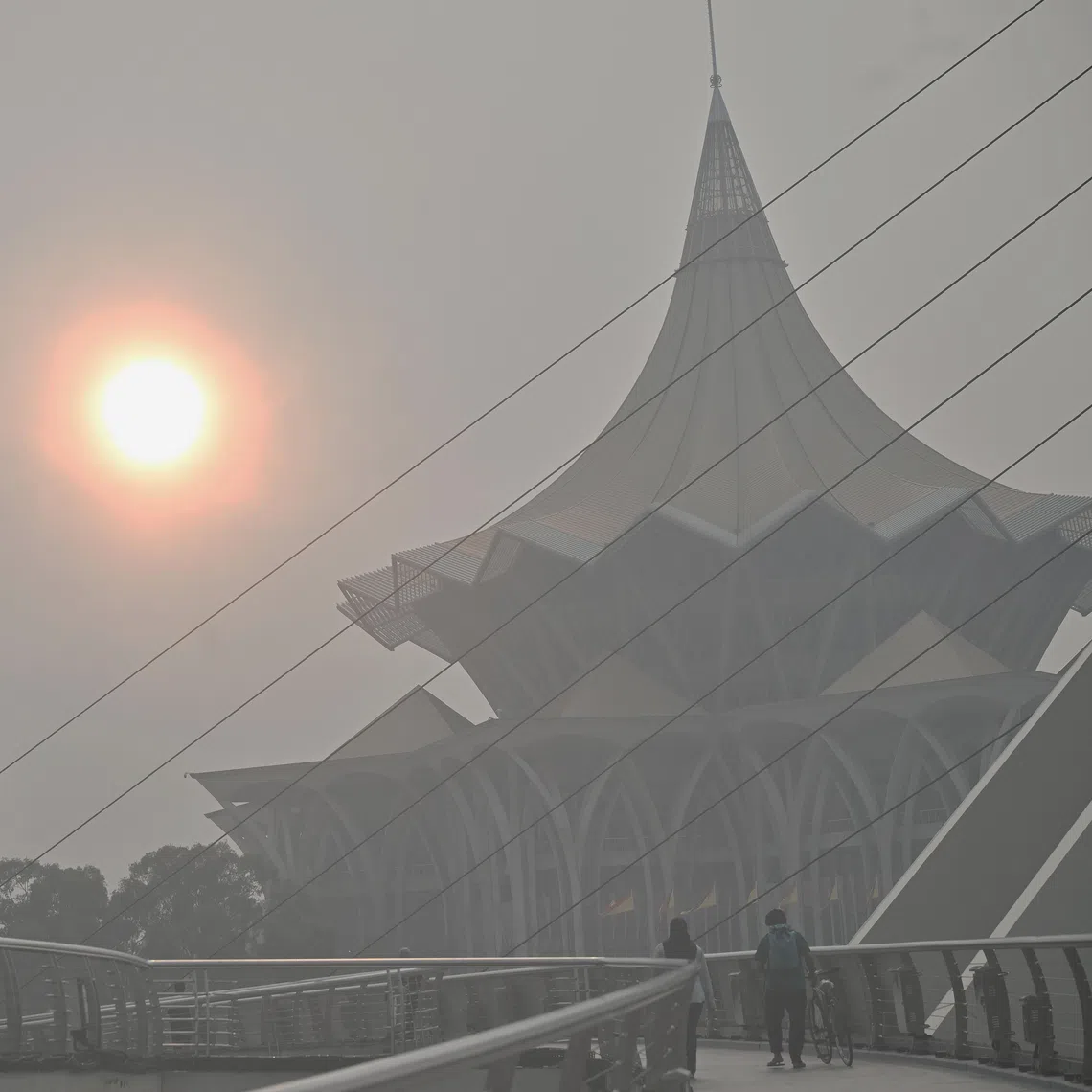 Sarawak, which shares a border with Indonesia’s Kalimantan province on Borneo island, has been the most affected by the haze.