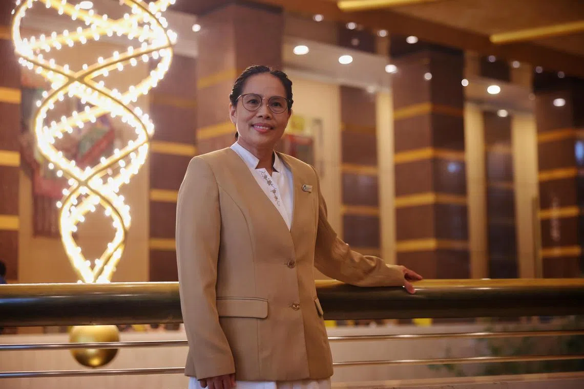 Mount Elizabeth Hospital assistant nurse clinician Evangeline Reyes Balboa is among those who received the Healthcare Humanity Award.