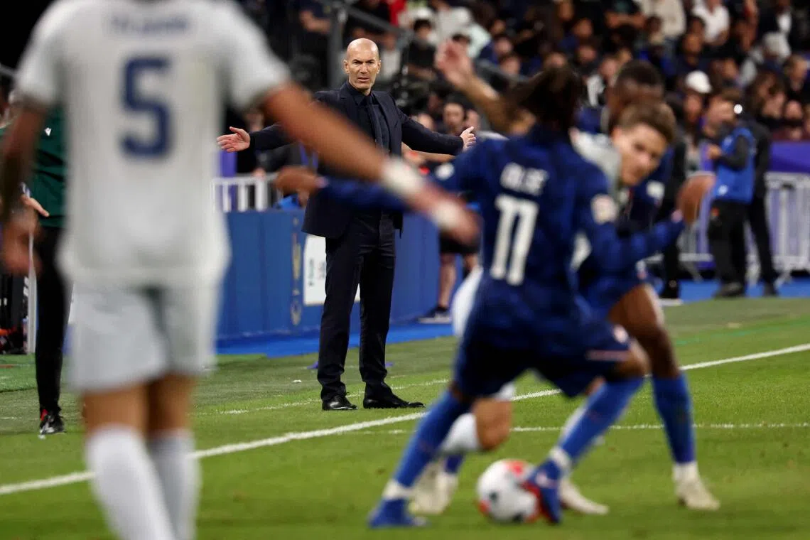 France held by Italy in Nations League as Zidane's home game ends | The ...