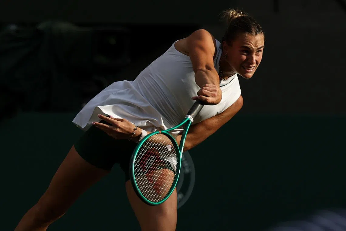 The Belarusian will remain as world No. 1 after Wimbledon.