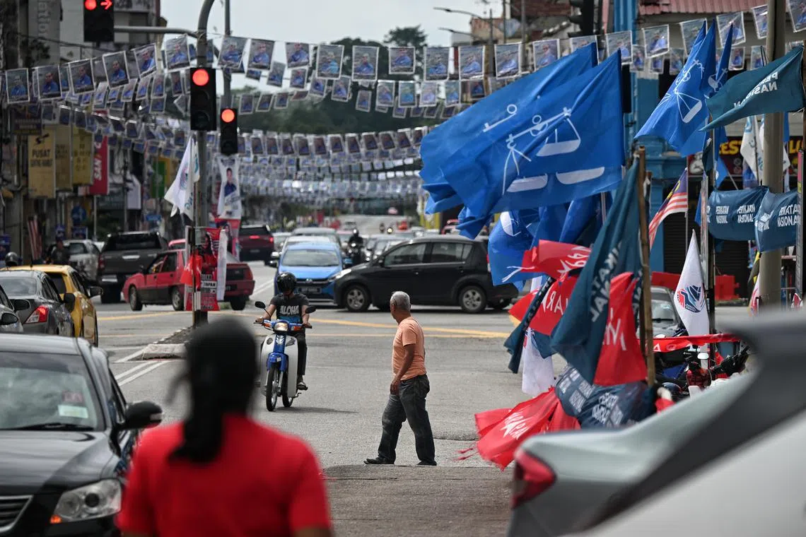 Perak has 24 parliamentary seats and 59 state assembly seats up for grabs.