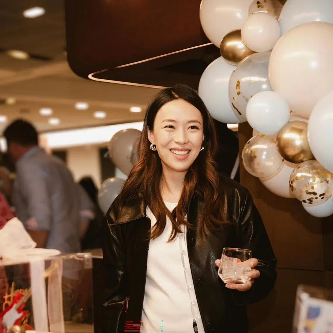 Singapore actress Rebecca Lim held her son's second birthday party at her brother's cafe.