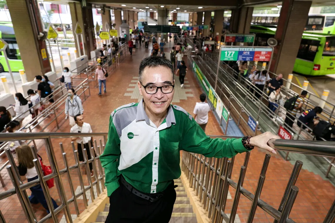 Tower Transit bus captain Tan Keow Sing is part of the pioneer batch of bus captains who joined Tower Transit when it began operations in Singapore 10 years ago.