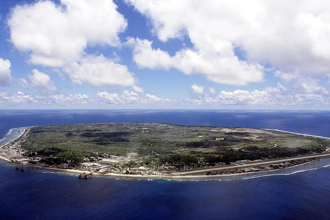 Nauru is a country of 12,000 people who occupy just 21 square km and rely on foreign aid.