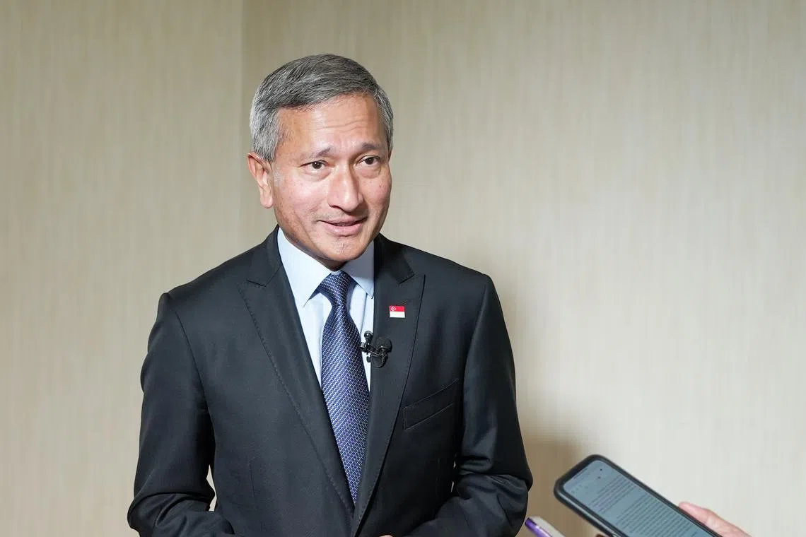 Foreign Minister Vivian Balakrishnan said work will continue to increase collaboration and deepen ties between the two countries.