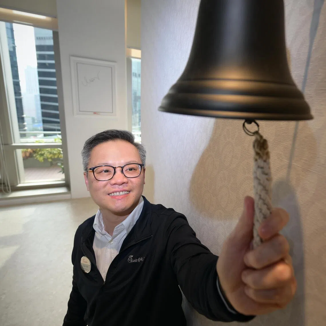 Mr Chyn Koh is the owner-operator of Singapore's first Chick-fil-A outlet, set to open in late 2025.