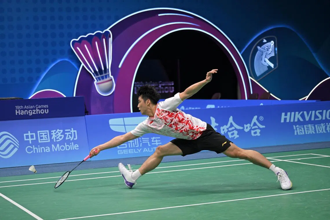 Singapore's ninth-ranked Loh Kean Yew bounced back from a disappointing Asian Games to beat Japan's world No. 3 Kodai Naraoka in the first round of the Denmark Open.