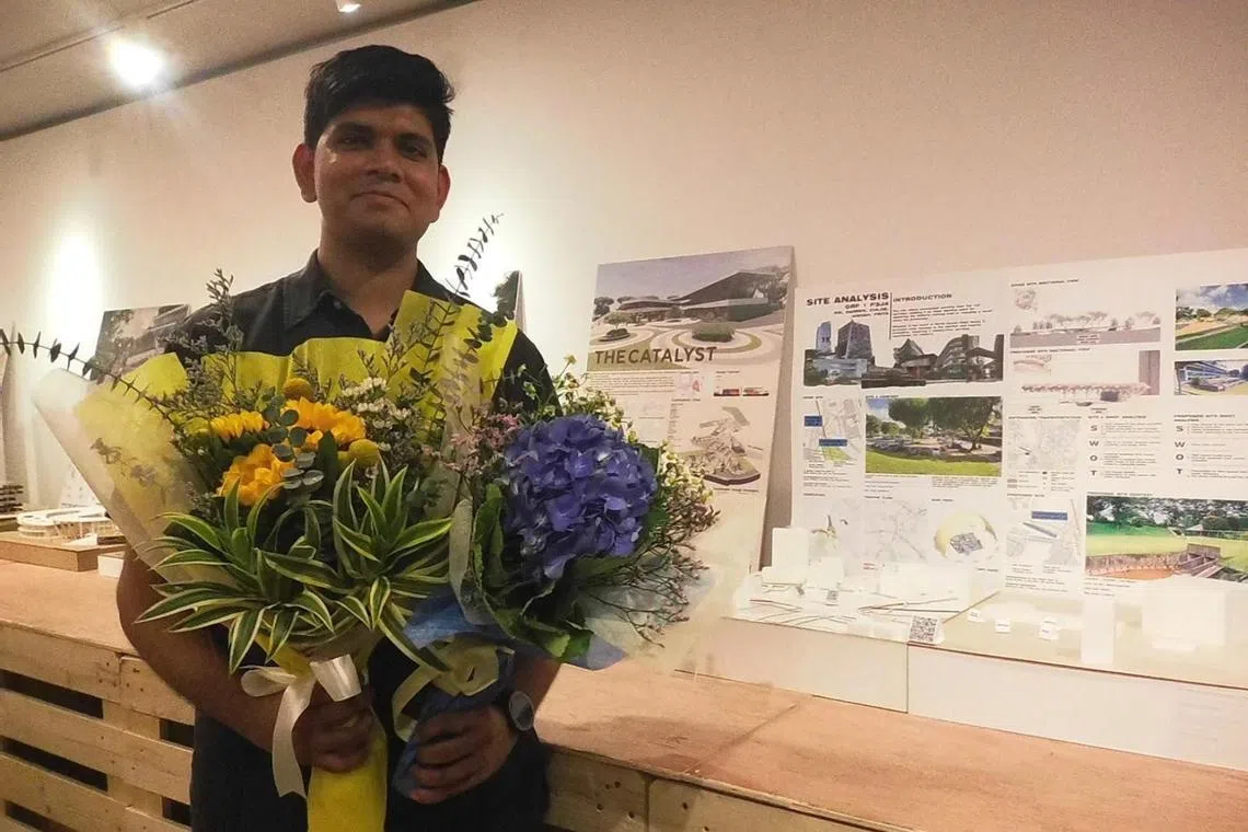 Mr Nikhkil is enrolled in Ngee Ann Polytechnic's Design (DES) program with a specialisation in Architecture.