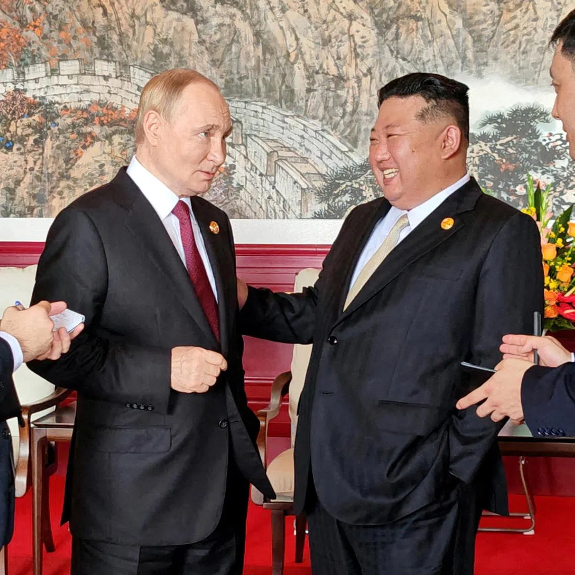 North Korean leader Kim Jong Un reiterated his country's position to "give top priority" to its partnership with Russia.