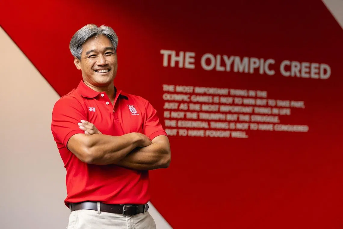 dlcdm16 - Olympian and former national sailor Tan Wearn Haw has been appointed Singapore's chef de mission for the Paris 2024 Olympics


Credit: Eng Chin An/SNOC