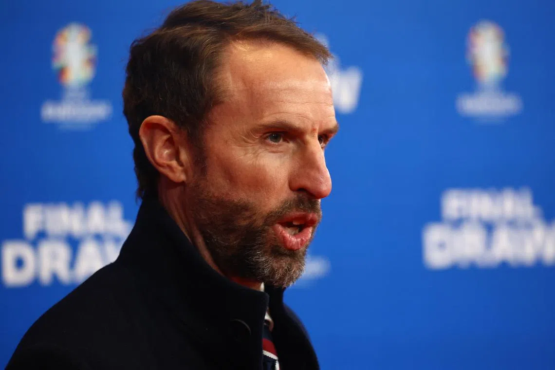 Soccer Football - UEFA Euro 2024 Final Draw - Elbphilharmonie Hamburg, Hamburg, Germany - December 2, 2023 England manager Gareth Southgate before the draw REUTERS/Kai Pfaffenbach/File Photo