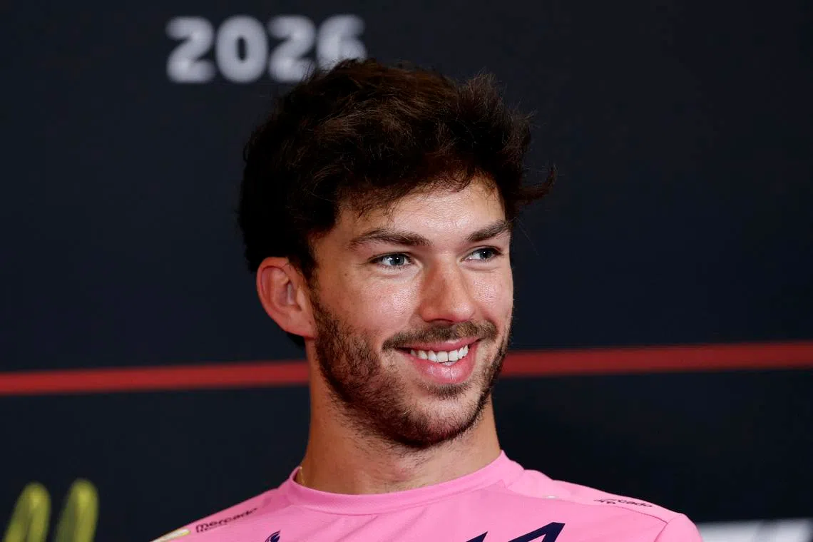 Formula One F1 - Austrian Grand Prix - Red Bull Ring, Spielberg, Austria - June 25, 2026 Alpine's Pierre Gasly during the press conference REUTERS/Lisa Leutner