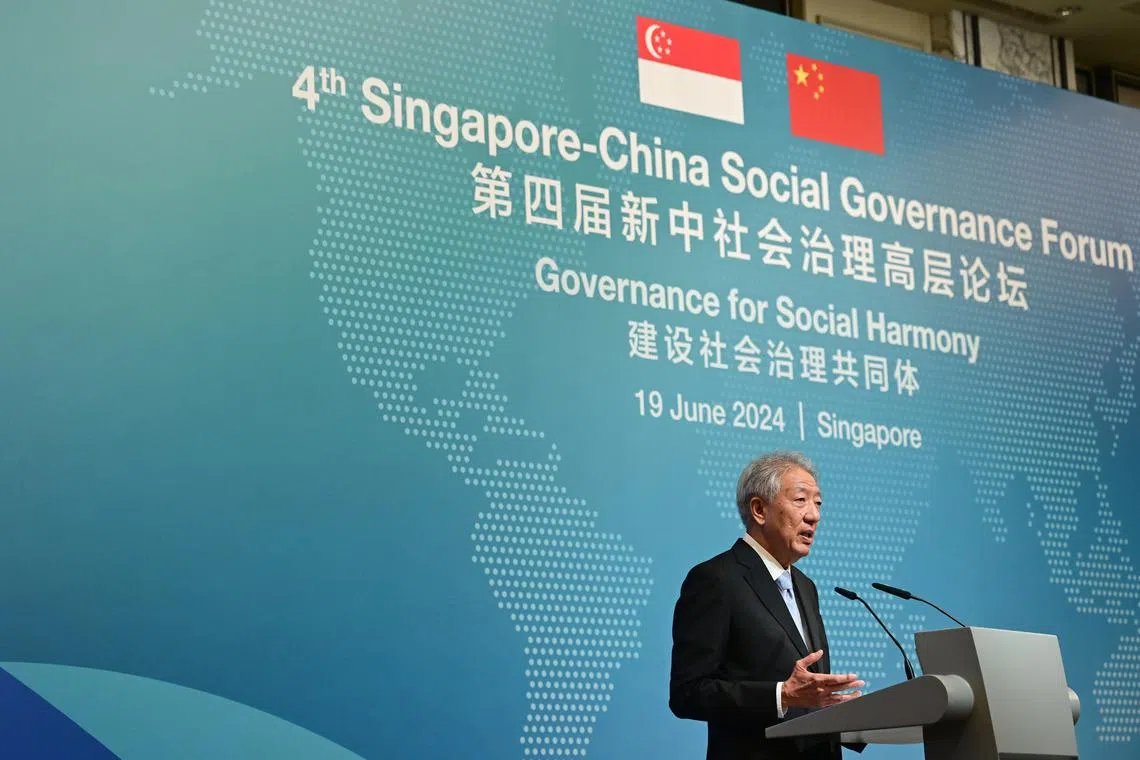 Senior Minister and Coordinating Minister for National Security Teo Chee Hean said all Singaporeans, regardless of their racial or religious affiliation, would have an equal stake in Singapore.