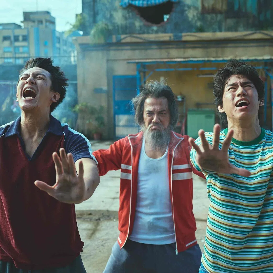 Kung Fu starring (from left) Kai Ko, Leon Dai and Berant Zhu.