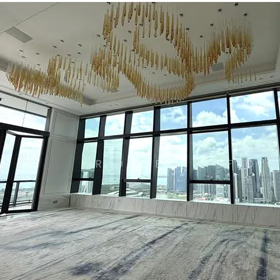 The 42nd-floor four-bedroom penthouse at South Beach Residences owned by money launderer Su Yongcan.