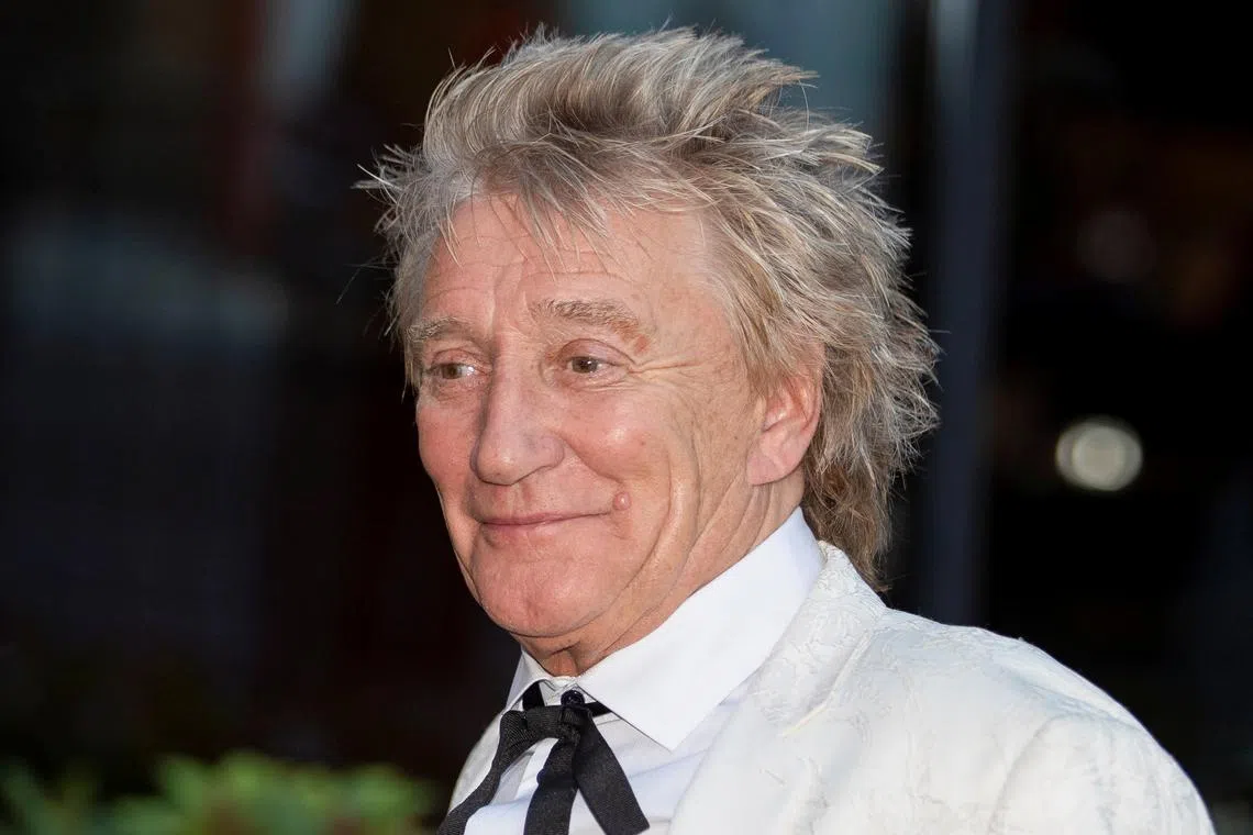 British singer Rod Stewart's Singapore shows are part of Asian tour that also includes stops in Malaysia and the Philippines.