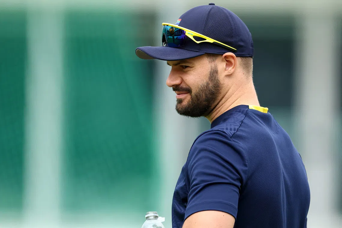 FILE PHOTO: Cricket - World Test Championship Final - South Africa Practice - Lord's Cricket Ground, London, Britain - June 9, 2025 South Africa's Aiden Markram during practice Action Images via Reuters/Andrew Boyers/ File Photo