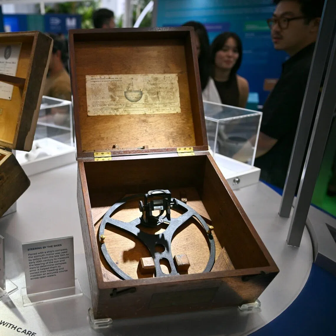 All artefacts at the exhibition titled Voyage Beyond: Reimagining Maritime Singapore are on public display for the first time.