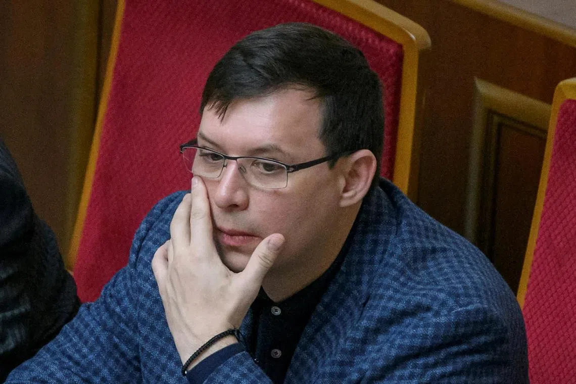 Yevhen Murayev’s political party, Nashi, was banned after Russian forces swept into Ukraine.
