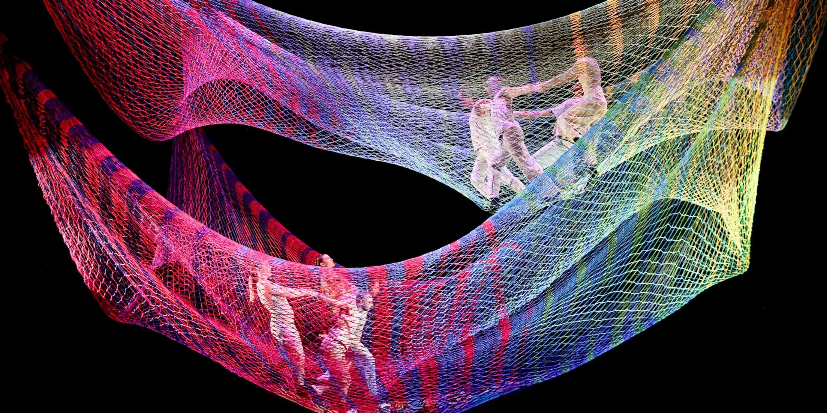 The aerial performance Noli Timere, which features a voluminous net sculpture almost 8m above ground, will take place at Empress Lawn and Punggol Digital District during the Singapore International Festival of Arts 2026.