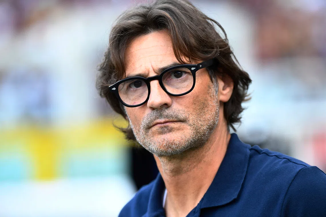 Soccer Football - Serie A - Torino v Atalanta - Stadio Olimpico Grande Torino, Turin, Italy - August 25, 2024 Torino coach Paolo Vanoli before the match REUTERS/Massimo Pinca