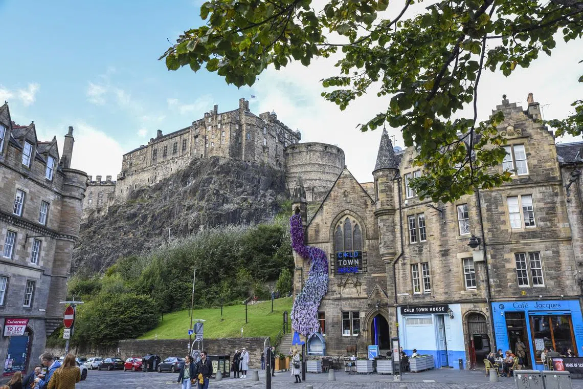 rccrown26 - Edinburgh Castle looms above this Scottish cityCredit Ronan O_Connell.