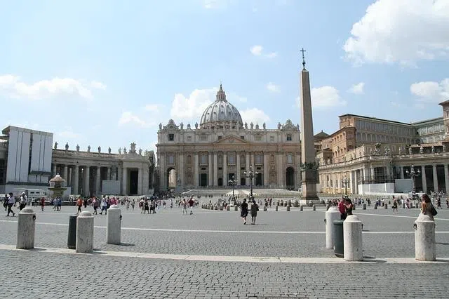 Saint Peter’s Square in the Vatican City. The Vatican says it will not participate in US President Donald Trump’s Board of Peace.