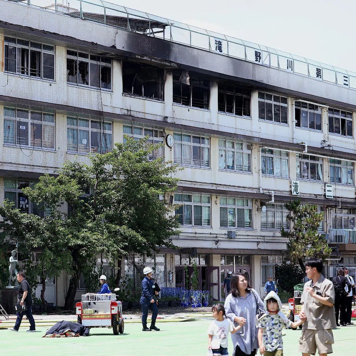 A fire broke out at an elementary school in Tokyo on June 19, injuring at least one person, but all children and staff were evacuated safely.