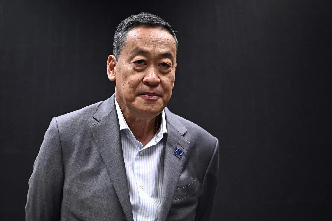 Thai Prime Minister Srettha Thavisin stressed foreign policy would be neutral and not taking sides between US and China.