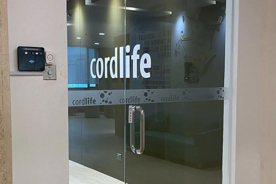 MOH said on Nov 30 that Cordlife Group had damaged cryopreserved cord blood units belonging to at least 2,150 clients.