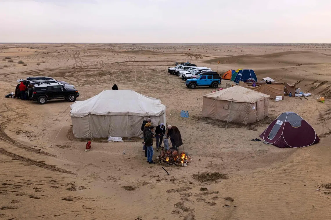 For years, only the most intrepid of hikers and campers would brave the trips into Iraq’s desert.