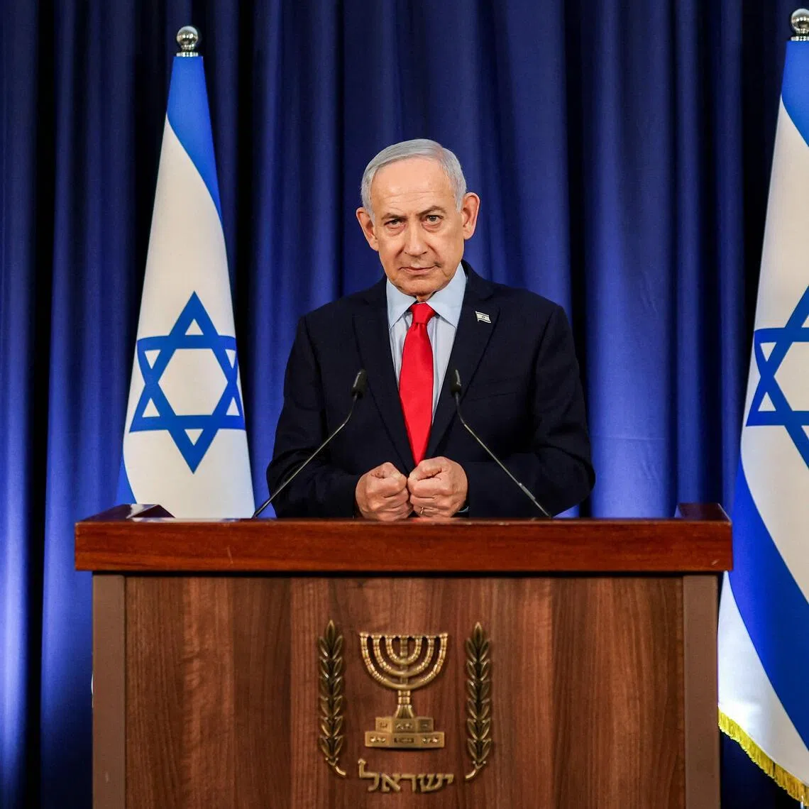 Israeli Prime Minister Benjamin Netanyahu also said he would help the US try to secure Hormuz, through which a fifth of global oil and gas flows.