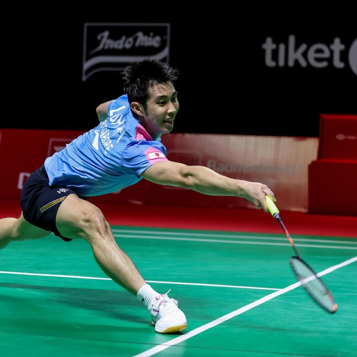 For a place in the semi-finals, Loh Kean Yew will take on Taiwanese world No. 6 Chou Tien-chen on Jan 23.