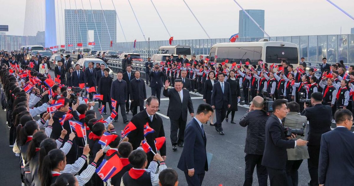 North Korea’s Kim Jong Un returns from China after war memorial visit: State media