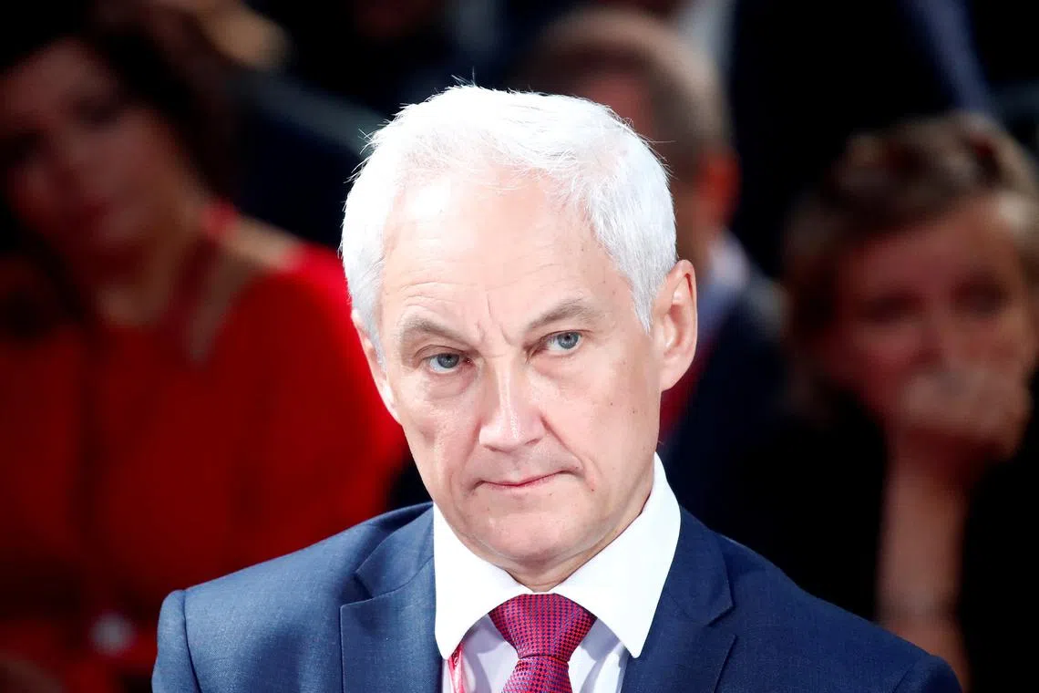 FILE PHOTO: Andrei Belousov attends a session of the St. Petersburg International Economic Forum (SPIEF), Russia June 7, 2019. REUTERS/Maxim Shemetov/File Photo