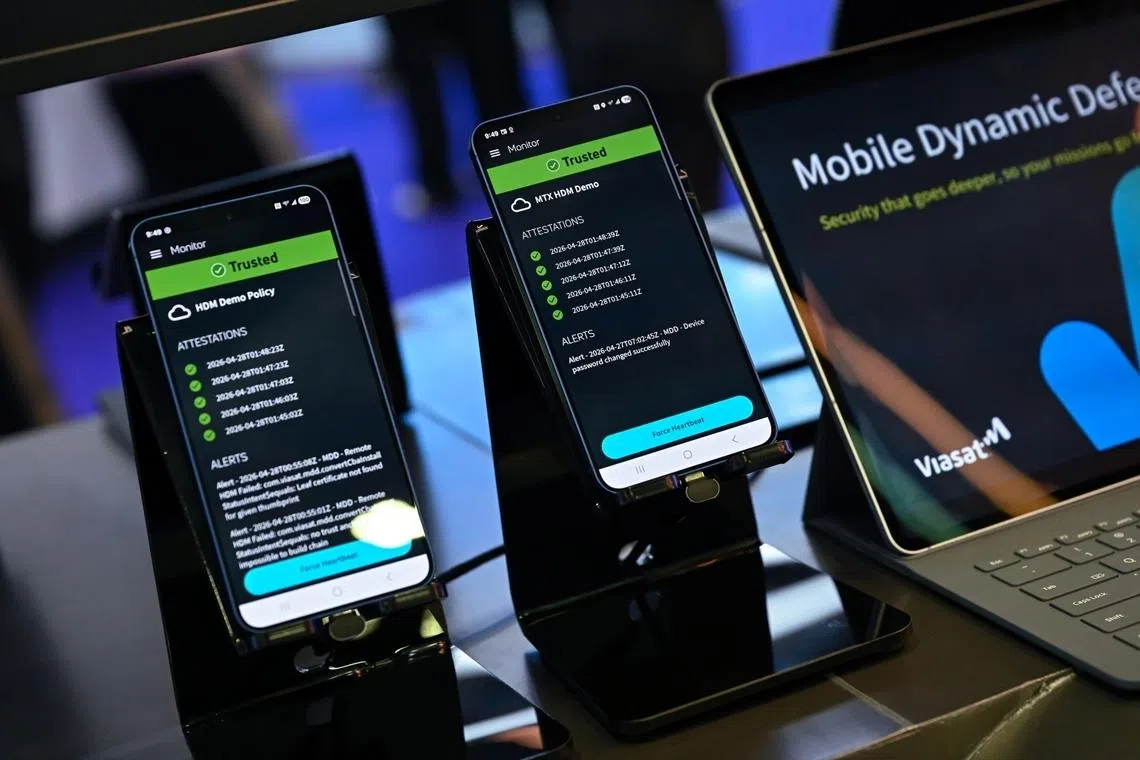 viasat’s mobile dynamic defense showcase of control over device hardware, including in environments where connectivity may be limited